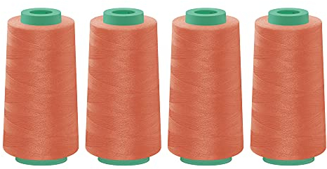 dalipo - Polyester Overlockgarn 4 x 2500m, apricot