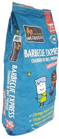 Woodstock Charbon DE Bois 50 litres