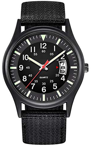 Macabolo Montre analogique à quartz pour homme
