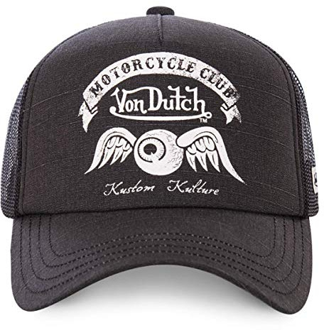 Von Dutch Crew8 Mütze, schwarz, Unisex
