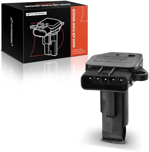 A-Premium Mass Air Flow Sensor [5 Pins] MAF Compatible with Mazda 2 2011-2012, 3 2004-2010, 5 2006-2010 2012, 6 2003-2008, CX-7 2010-2012, Protege 1999-2003, RX-8 2004-2011, MX-5 Miata 2006-2012