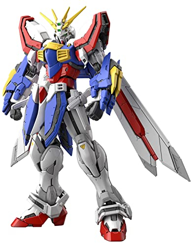 BANDAI - Kit de modelo Gundam - RG 1/144 God Gundam - Kit de modelo