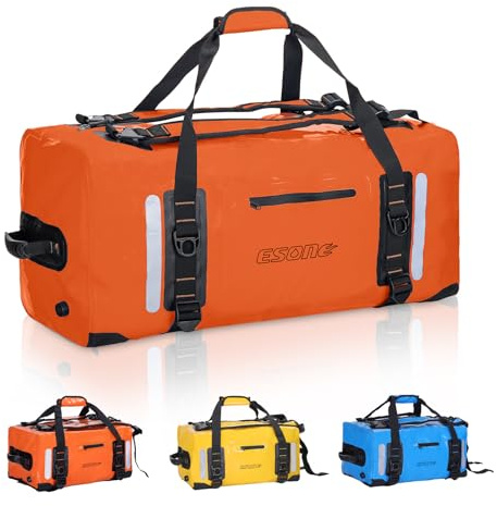 ESONE Dry Bags Waterproof Backpack for Men/Women, 90L, Ideal for Kayaking, Travel, Boating, Camping, Paddle Board, Surfing