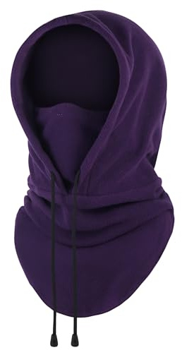 FEIKELUN Sturmhaube Ski Maske Schlauchschal Thermo Sturmhauben für Männer Winter Halswärmer Frauen Schlauchschals Winddichtes Fleece Kapuze Gesichtsschutz Hut Halsbinde für Motorradfahren Angeln
