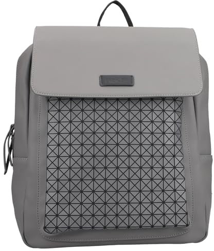 Rieker Damen H1649 Rucksack, Grau