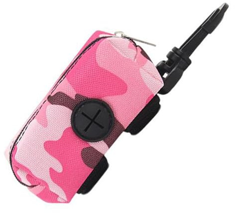 Distributeur Sac Crottes Chien, Porte Sac Crottes Chien pour Laisse Chien, Support de Sac Crottes Chien pour Parc Marche, Dog Poop Bag Holder