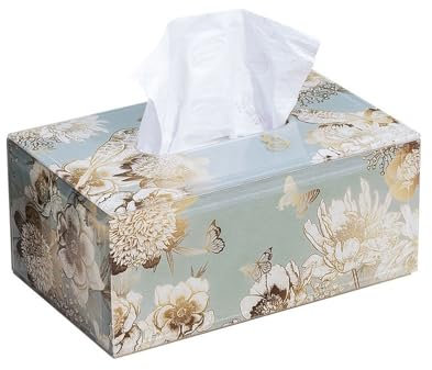 Kosmetiktücher Box Hochwertige Schubladenbox for Couchtische im Restaurant, multifunktionale, kreative Serviettenbox, dekorative Ornamente for den Schreibtisch für Esszimmer Badezimmer Schlafzimmer
