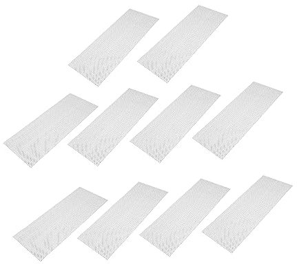Aquarium Fish Tank Moss Mesh 10pcs Stainless Steel Silver
