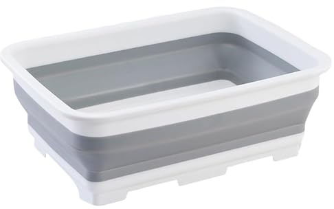 Bassine Pliable Camping Bassine À Portable Bain De Pieds Piscine Portable Pliable - Baignoire Pieds Pour Voyage Camping Plage Matériau PP (37x27cm) Lavable Rapide - Adulte Salon Pédicure