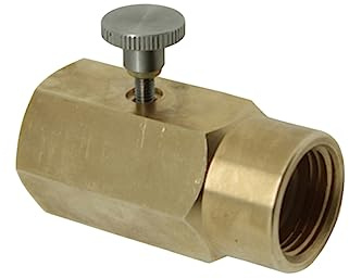 WEKADRIN Tank Adapter for Sparkling Water Machines Screw Valve Connector Lightweight Reusable Soda Machine Accessory Material Easy Transfer Random Color