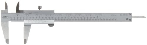 Mitutoyo 530-105 Standard-Nonius Messschieber, 0-6 Zoll