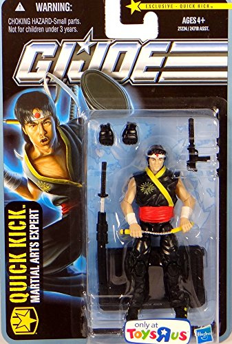 G.I. Joe Pursuit of Cobra Exclusive 3 3/4 Inch Action Figure Quick Kick