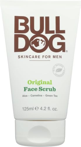 Bulldog Skincare For Men, Original Face Scrub, 4.2 fl oz (125 ml)