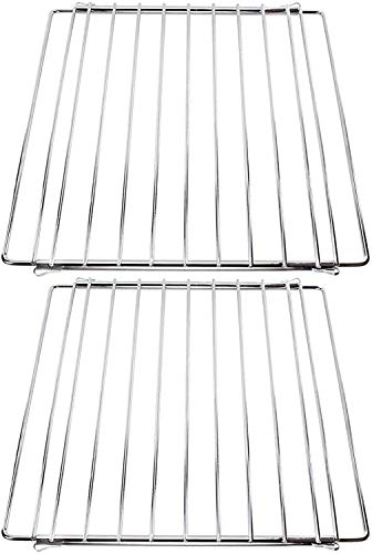 SPARES2GO Adjustable Extendable Small Oven Shelf for Cannon Range Oven Cooker (Pack of 2)