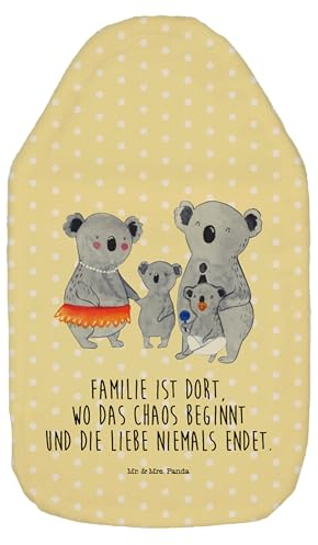 Mr. & Mrs. Panda Wärmflasche Koala Familie - Geschenk, Kinder, Schwester, Papa, Mama, Bruder, Wärmekissen, Kinderwärmflasche, Family, Muttertag,