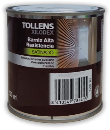 Barniz Alta Resistencia Satinado Interior 250 Ml (Roble Europeo 502)
