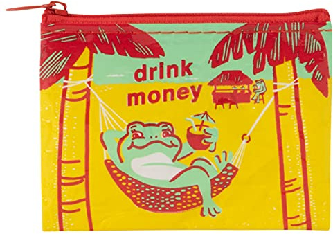 Blue Q Coin Purse - Cute Coin Pouch for Men & Women, Small Pouch Organizer