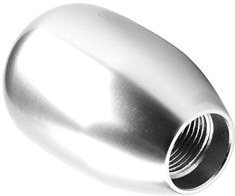 Dioche Pomo de palanca de cambios, para Honda, perilla de cambio de 6 velocidades, perilla universal de modificación manual, palanca de cambios (plateado)