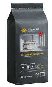 RYSSE.DE natürliche Baustoffe Grundierung für Lehmfarben, Lehmstreichputze, Trockenpulver, 5 kg, Reichweite ca. 50 m²