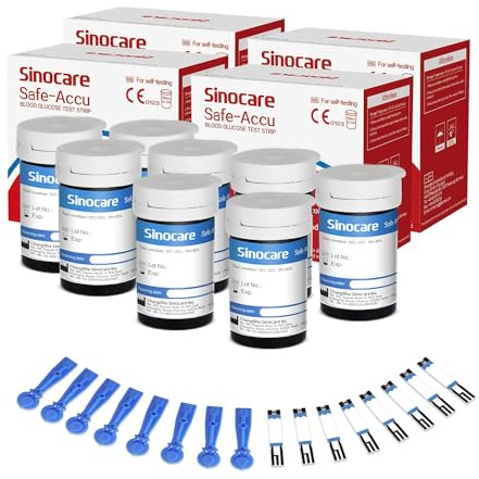Sinocare Safe-Accu Blutzuckerteststreifen 200 Set