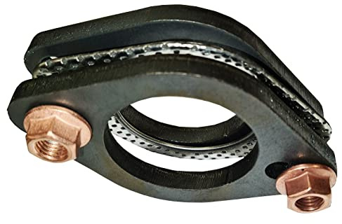 Universal Auspuff Flansch FLANSCHVERBINDER Set 55mm mit Dichtung und Befestigungsset für Auspuff und Katalysator Reparatur