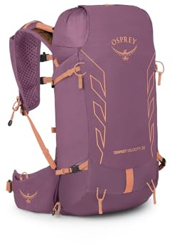Osprey Tempest Velocity 20L Women's Hiking Backpack, Pashmina/Melon, WM/L