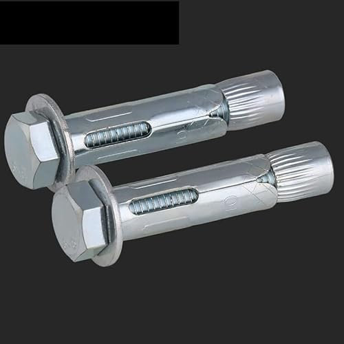 Expansionsbolzen Rawl, Ankerbolzen, spezielle Expansionsschraube M6-M16 for die Bodenverriegelung des internen Expansionsbolzens, Verzögerungsstreifen der Verlängerungskegelmutter (2 Stück) (Größe: M1