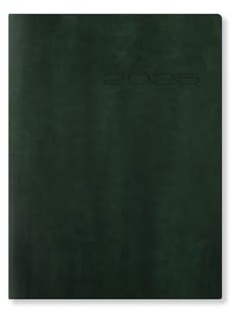 Letts of London Lecassa Terminplaner 2025, A6+, Wochenansicht, British Racing Green