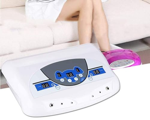 ZIJINGY Foot Bath Detox Machine, Pedicure Spa Machine, Professional Dual Foot Massager Ionic Detox Foot Spa Chi Clean Machine