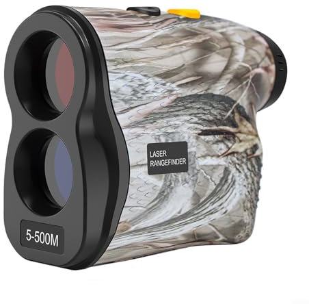 Télémètre de chasse numérique 500 m avec grossissement x 6