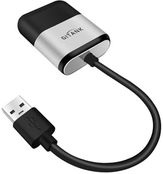 USB Bluetooth 5.0 biladapter kompatibel med Honda Accord, CRV, Civic, Fit, Odyssey, City, NISSAN TEANA, Infiniti iPod iPhone Music Interface Connector