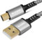 SUCESO Mini USB Cable USB 2.0 Type A to Mini B Data Syn & Charging Cable Compatible with Hero 3/4/HD, PS3 Controller, Garmin GPS, MP3 Players, Blue Yeti, Dash Cam, Nikon, Canon, Sat Nav, Camera - 1M