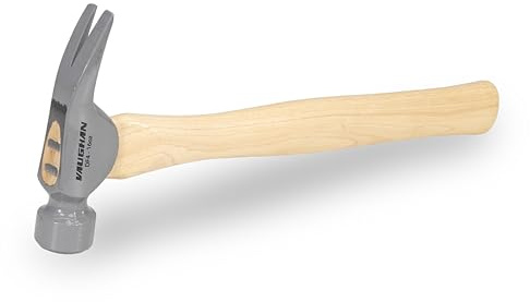 VAUGHAN DF Series 16 oz Framing Hammer, Smooth Face, Hickory Handle, VN01640