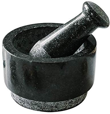 ZJFHEYUO Mörser- und Stößel-Set aus Marmor, großes, wendbares, doppelseitiges Design zum Mahlen und Stampfen, ideal zum Herstellen von Paste und Zerkleinern von Kräutern