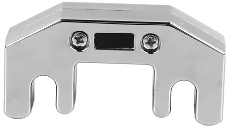 MOTOULAX Metall cello övning tyst cello justerbar för båge musikinstrument tillbehör (BA36A silver)