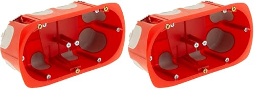 ProTec Boîte d'encastrement No Air Multimat 2 postes P50mm (Lot de 2)