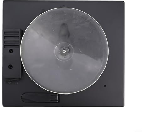 Yhenlovtt Thermomètre et hygromètre d'extérieur avec horloge murale silencieuse, support à ventouse et humidité pour salle de bain ou cuisine (noir)