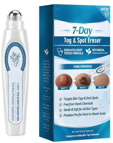 Eliminador De Papilomas Cutáneos - 15 ml Acción Rápida, Duradero Y,Eliminador De Verrugas Comunes - Para Uso En Interiores, Viajes, Escuela, Hotel, Hogar, Dormitorio, Apartamento, Hombres Adultos