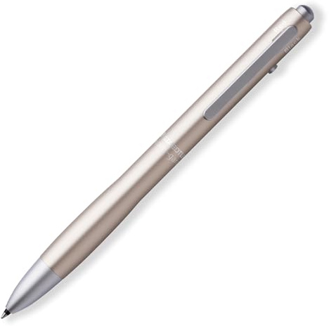 STAEDTLER Multifunktionaler Kugelschreiber in Avant-Qualität, Champagner-Gold, rote Tinte, plus 0,5 mm Druckbleistift (927AG-G)