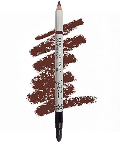 Jillian Dempsey Khol Eyeliner: Clean, Waterproof Eyeliner Pencil with Built-In Smudger for Effortless Blending – Rich Pigment, Cruelty-Free​, Rich Brown