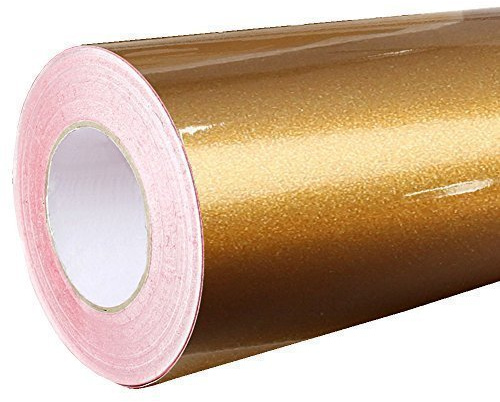 4,41€/m² Rapid Teck® Glanz Folie - 092 Kupfer - Klebefolie - 5m x 63cm - Plotterfolie - selbstklebende Folie - auch als Moebelfolie - Dekofolie