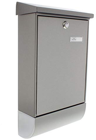 BURG-WÄCHTER 39680 Oslo-Set 37670 NI Cassetta postale, Acciaio inox