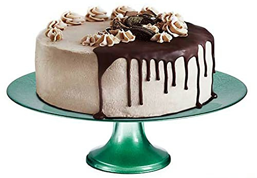 Grand présentoir à gâteau en verre sur pied de 33 cm