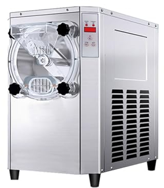 Machine à crème glacée pour la Maison ou Le Commerce, Machine à crème glacée Commerciale entièrement Automatique à Haut rendement, Machine à crème glacée Dure Verticale, Boule à CR