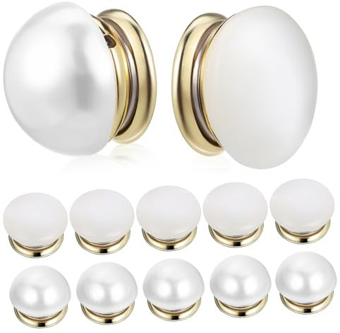 VALICLUD Lot de 12 Boutons Magnétiques pour Vêtements Hijab Magnet - Poids pour Voile - Boutons sans Couture pour Embellir La Robe