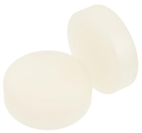 TOYANDONA 2 Piezas Puck de Hockey Hielo Profesional Disco de Entrenamiento Duradero y Resistente para Práctica Diaria Material PVC Ajustable para Interior y Exterior Resalta la Oscuridad