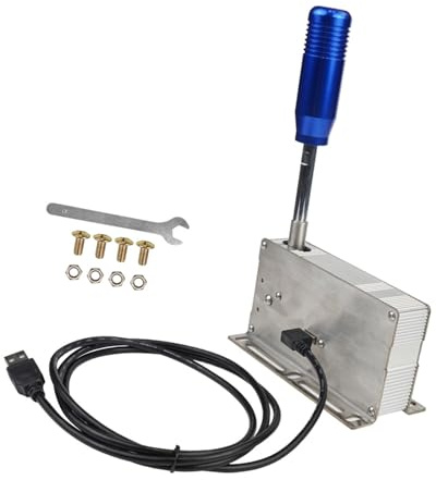 Aluminium Racing Shifter – USB Plug & Play Für PC Sims Response Wheel Kompatibilität Rennspielzubehör