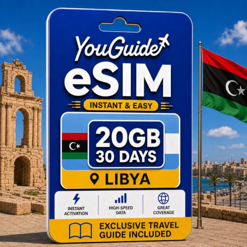 Libya eSIM 20GB 30Days