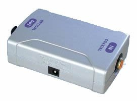 Aptii - Coax Coaxial to Optical TOS SPDIF TOSlink Converter