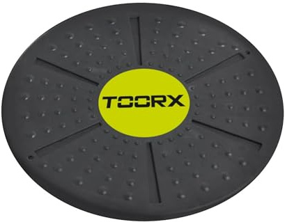 Toorx AHF-022, Balance Board Unisex Adulto, Nero, 34x43x43